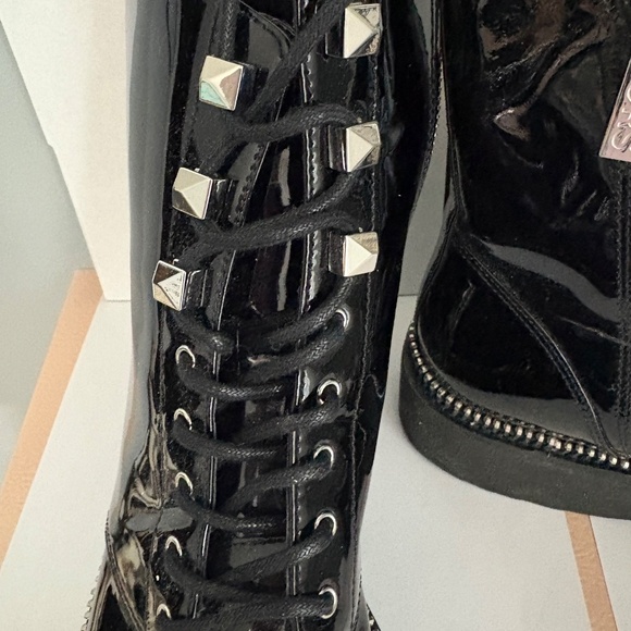 Never Worn Michael Kors Leather Boots - Picture 2 of 3